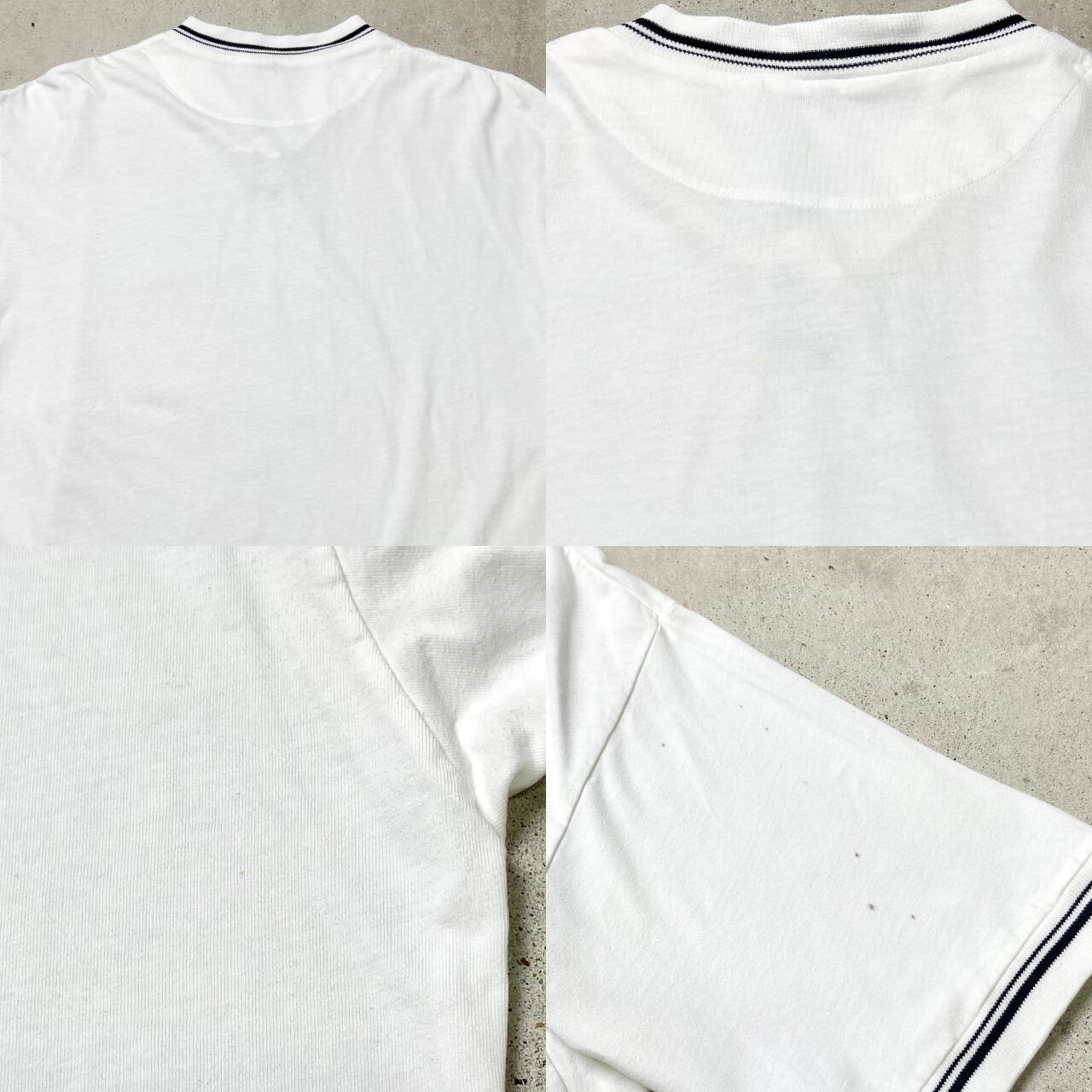00年代 NIKE ナイキ スウォッシュロゴ 刺繍 VネックTシャツ メンズXL
