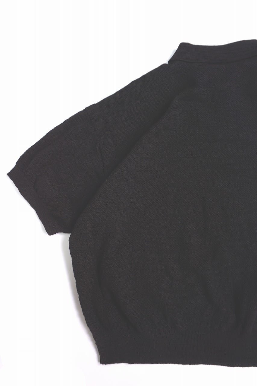 OG Slub Moss Stitch Polo S/S