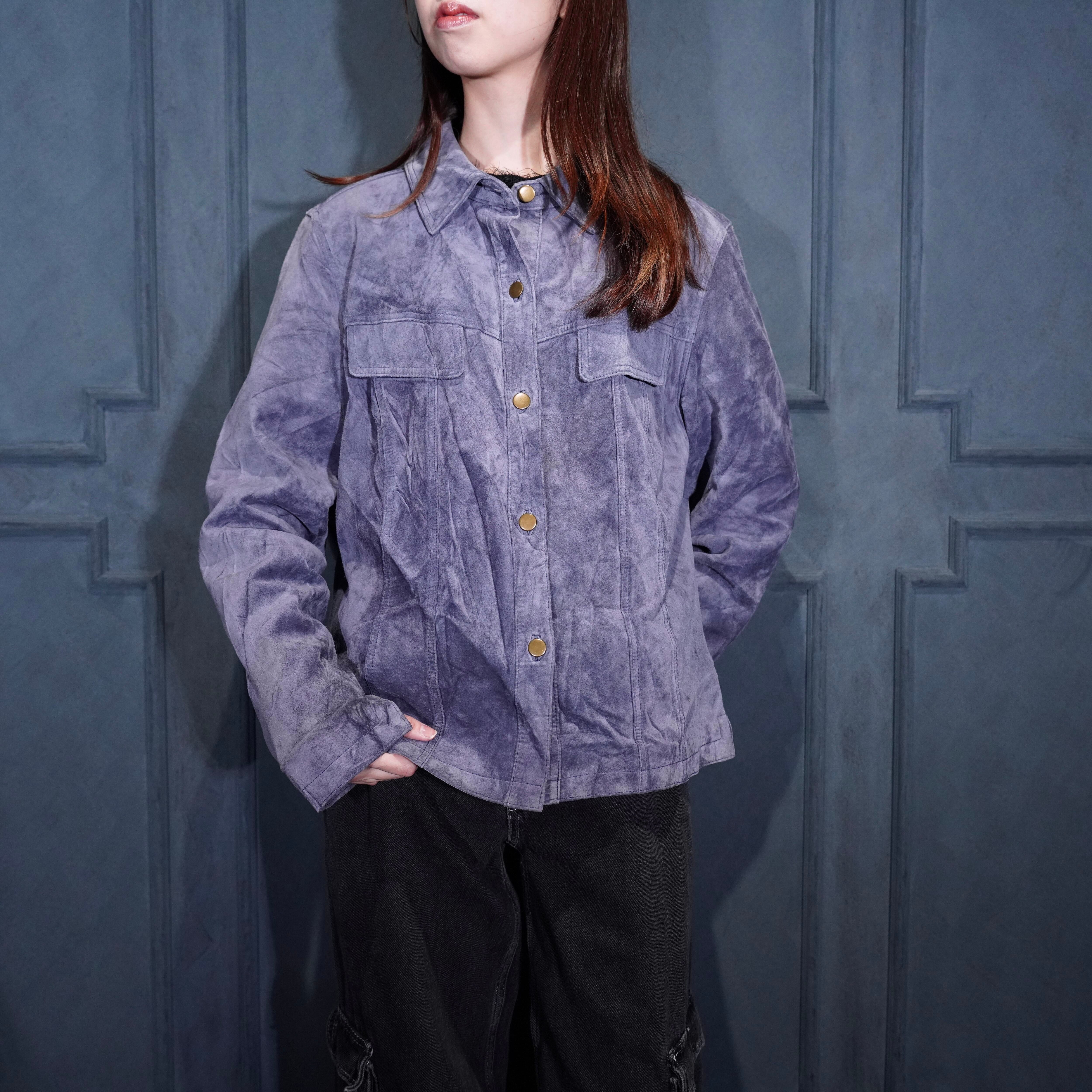 USA VINTAGE Atelier by B. Thomas LEATHER TRACKER JACKET/アメリカ