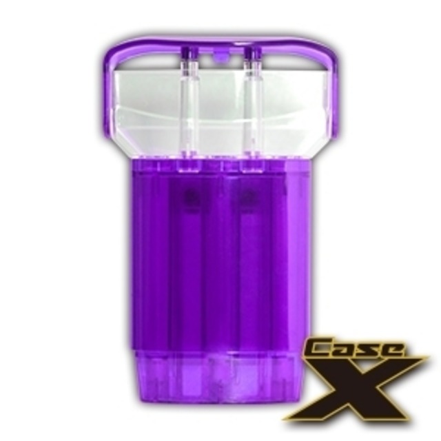 ケースX（クリアパープル）