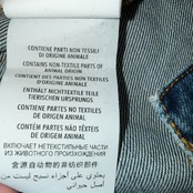 【GUCCI】グッチ ペイント・ダメージ加工 デニムパンツ