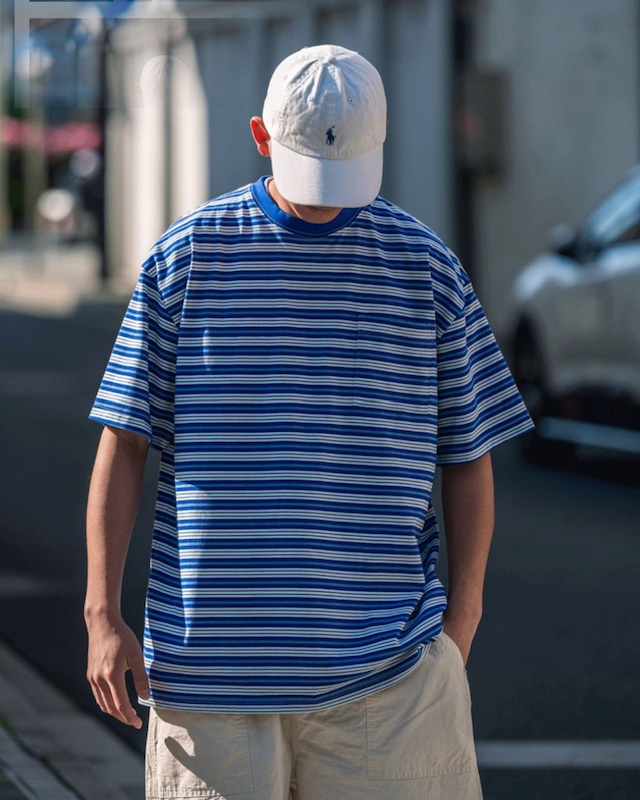 ボーダー柄半袖Tシャツ S0615