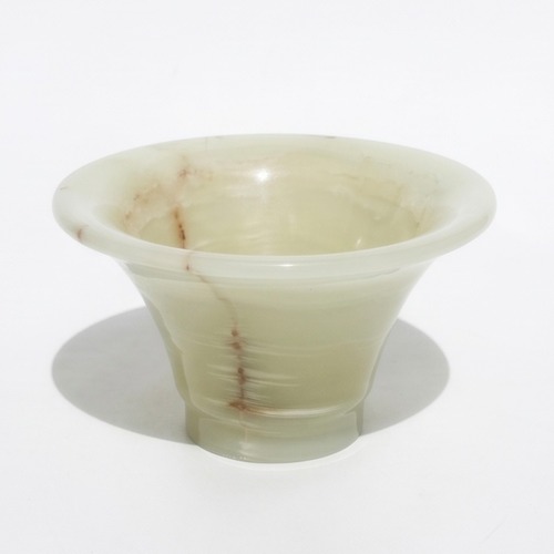 Natural stone vessel