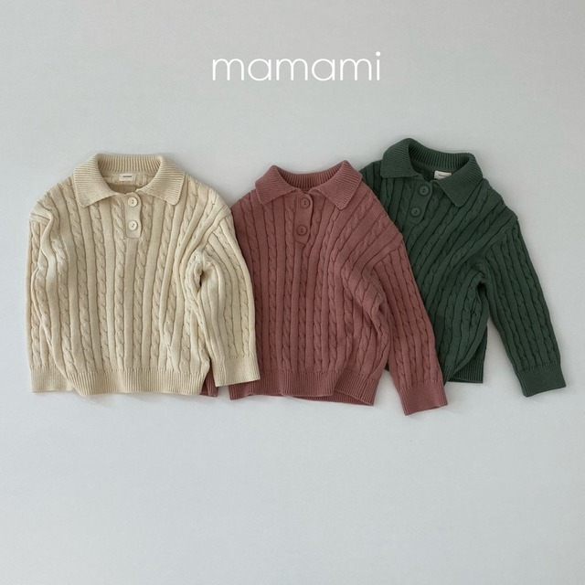 90.100.110.120｜均一セール【即納】mamami｜more cara knit
