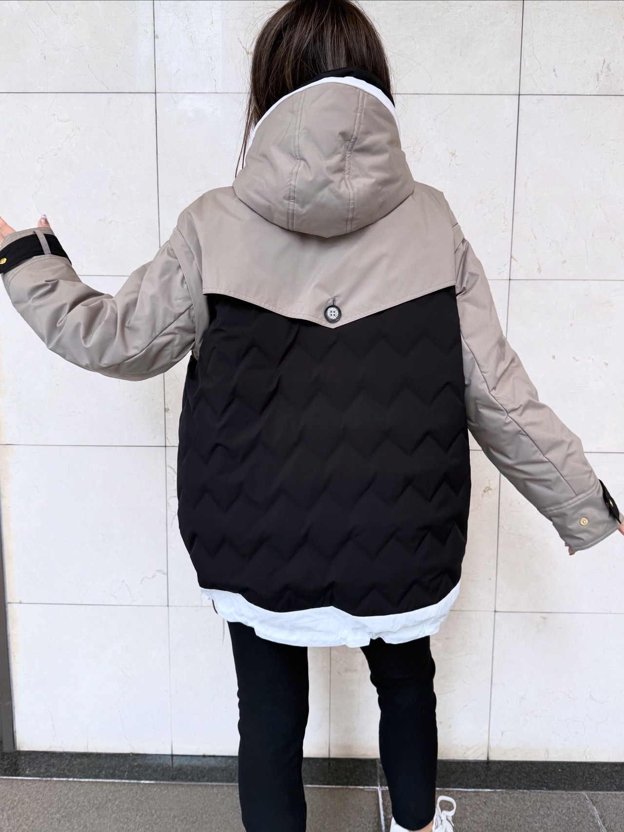 リズレイ RISLEY risley ダウンマウンテンパーカー