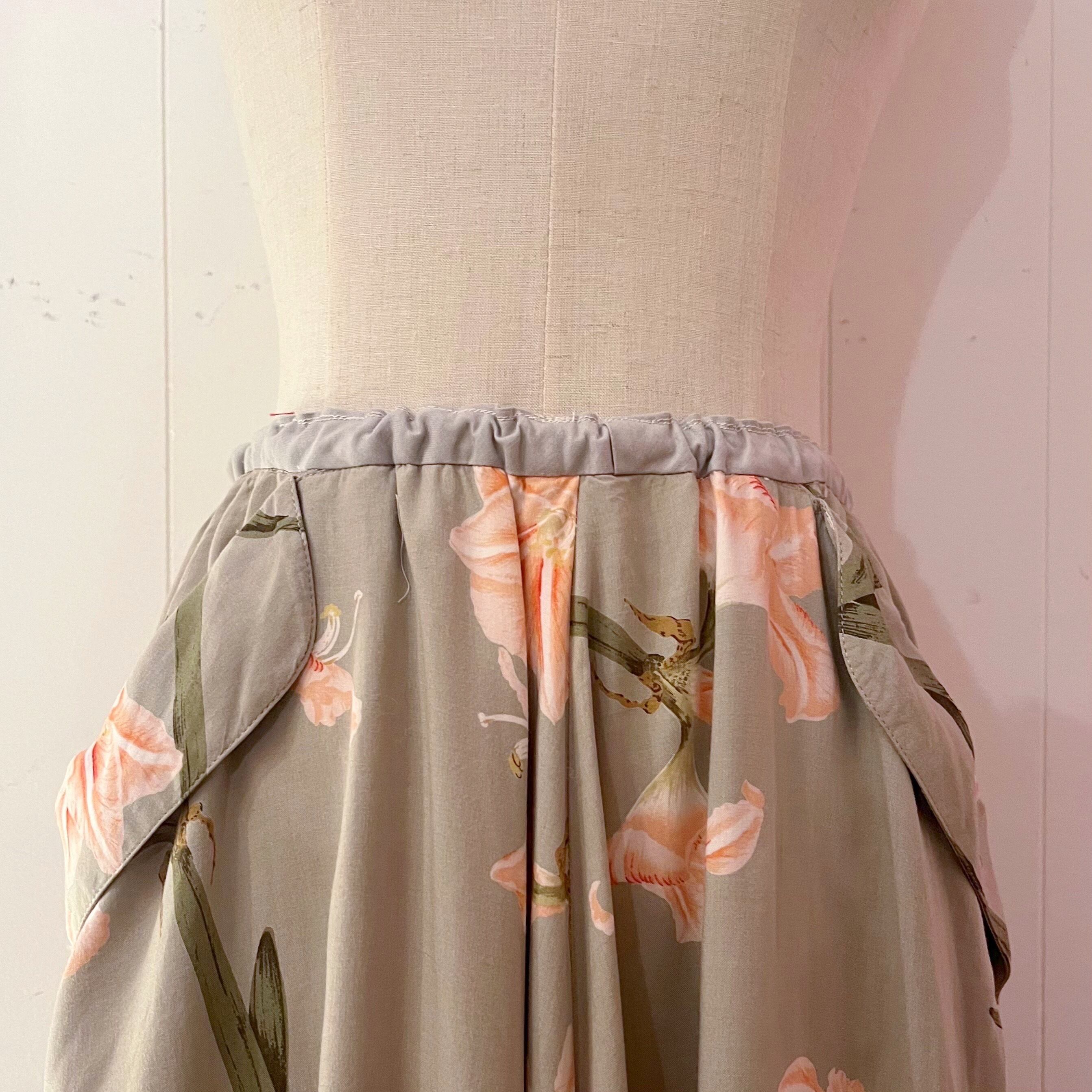 PINK HOUSE / casablanca gather skirt