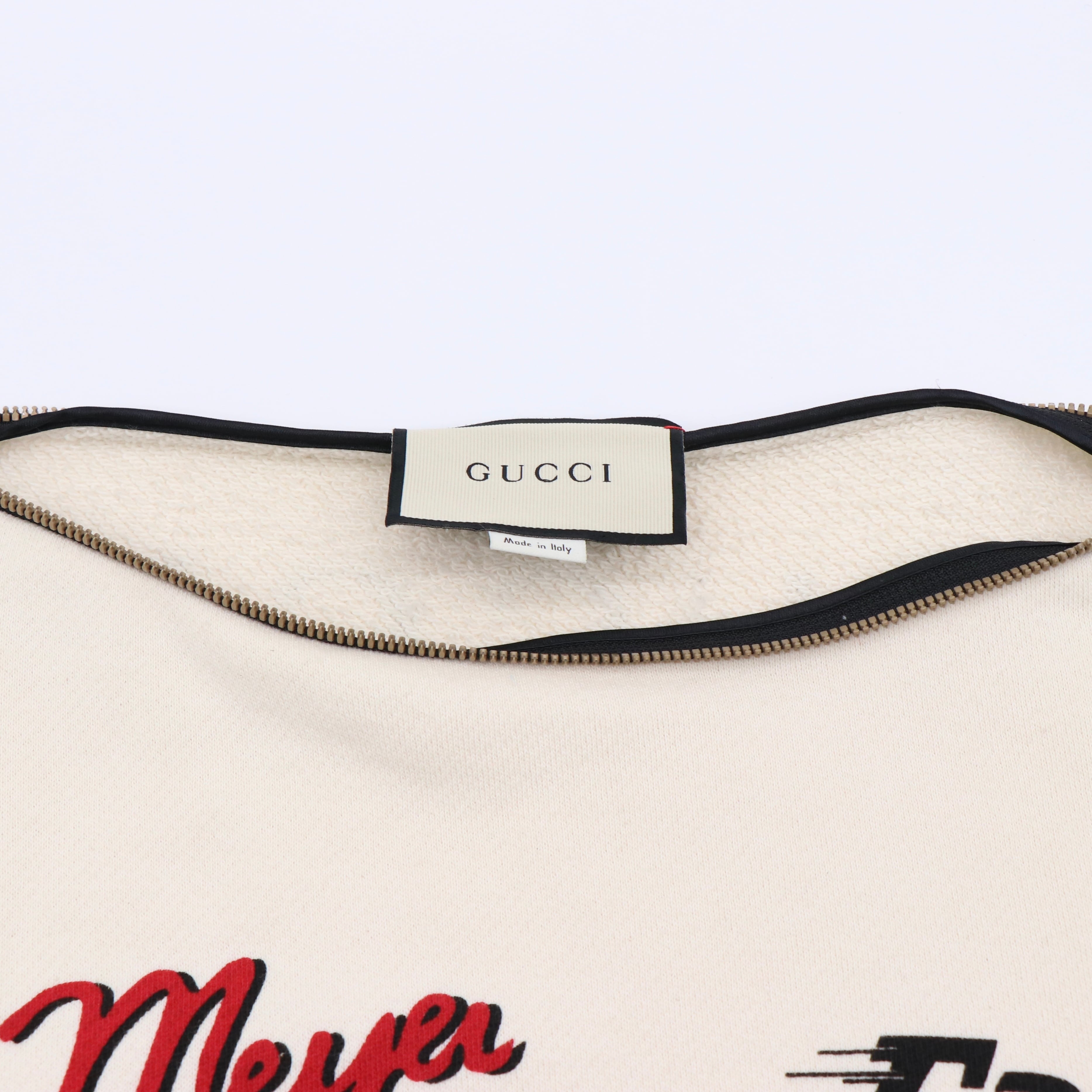 GUCCI スウェットパーカー キルファスタープッシーキャット 2018AW