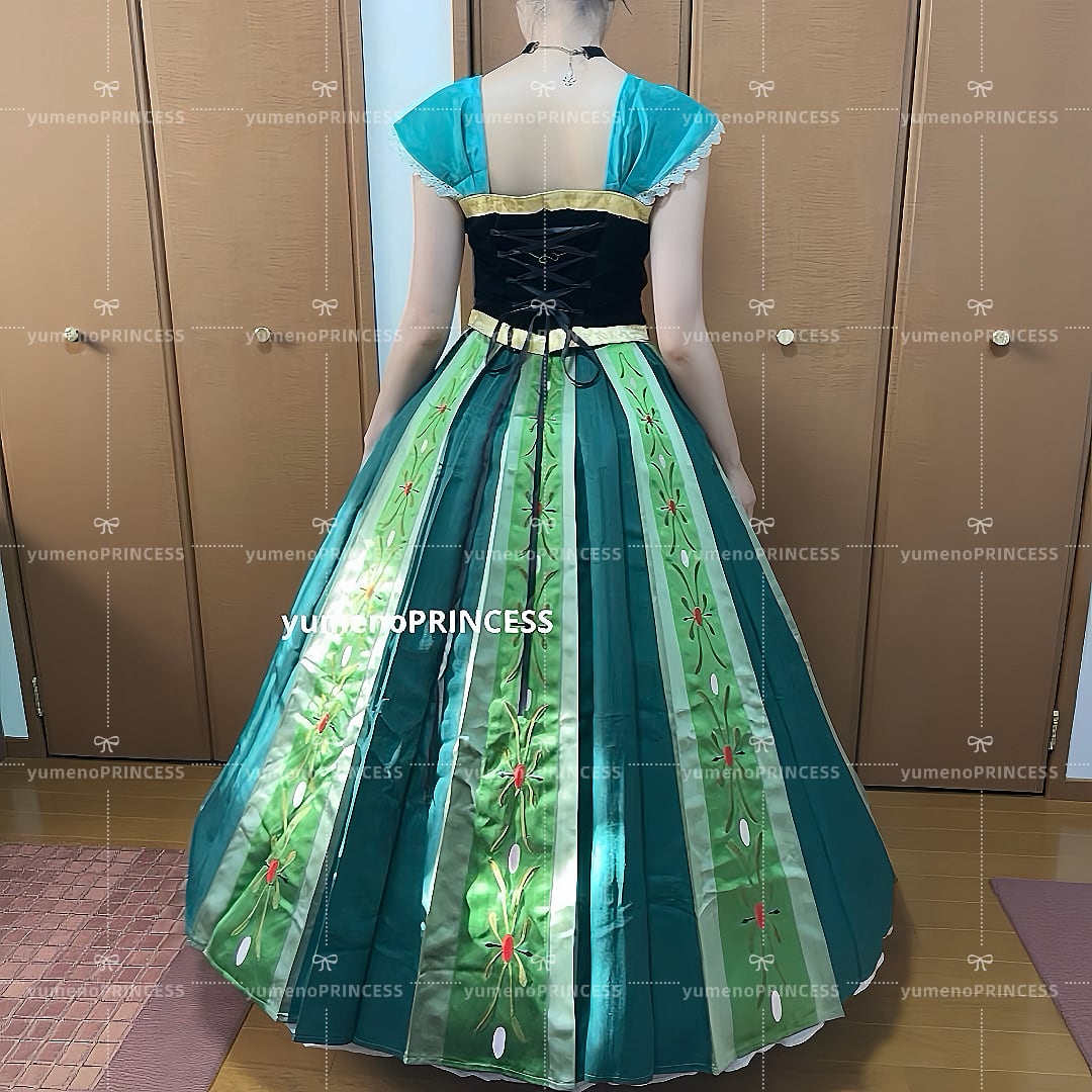 dハロ アナ雪 載冠式ドレス オーダーメイド衣装 | yumenoPRINCESS