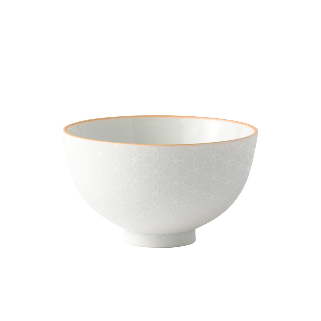 春の草花 白盛茶碗 にらはな | yamatsu