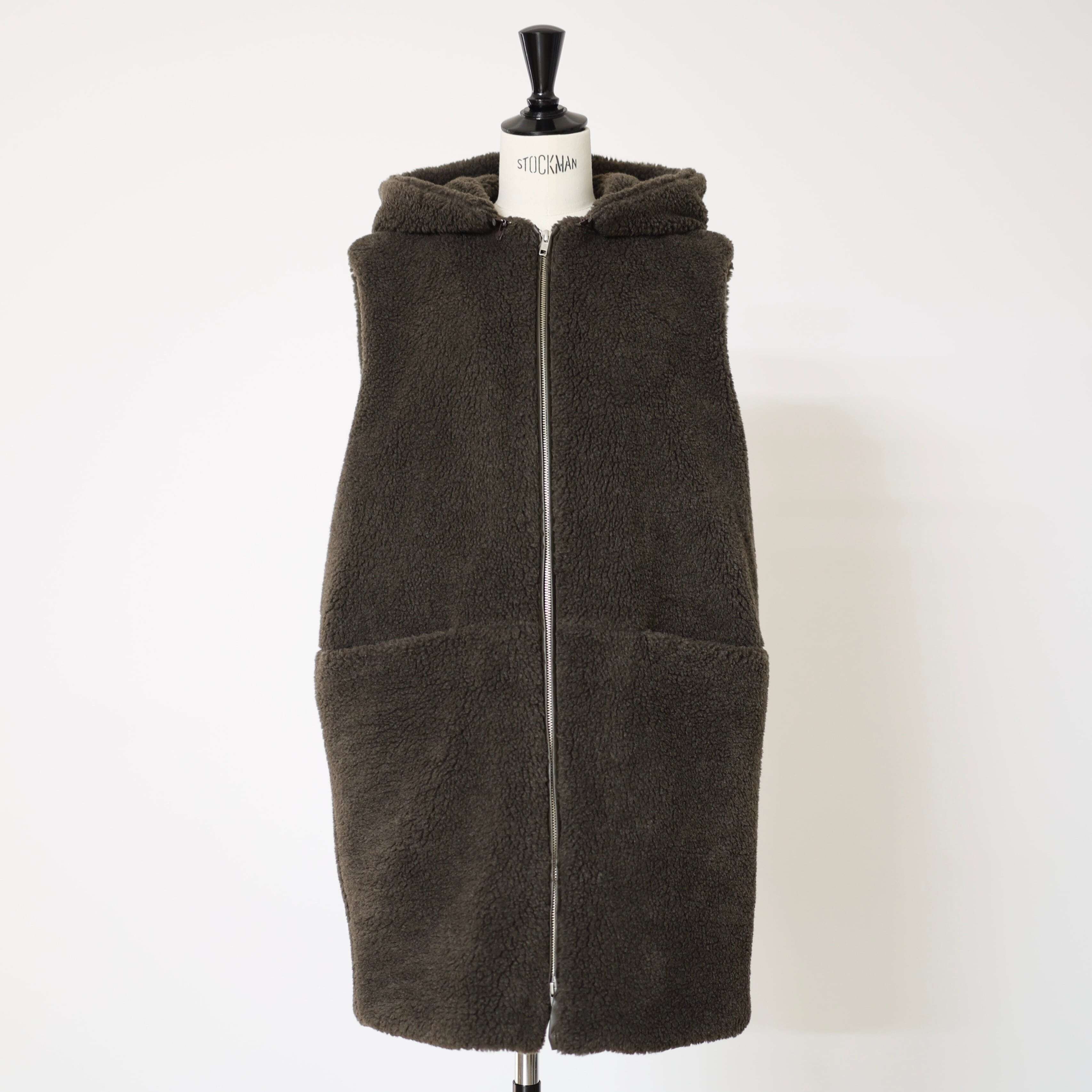 thinkfur Boa Layered Like Vest 新作ベスト 新品