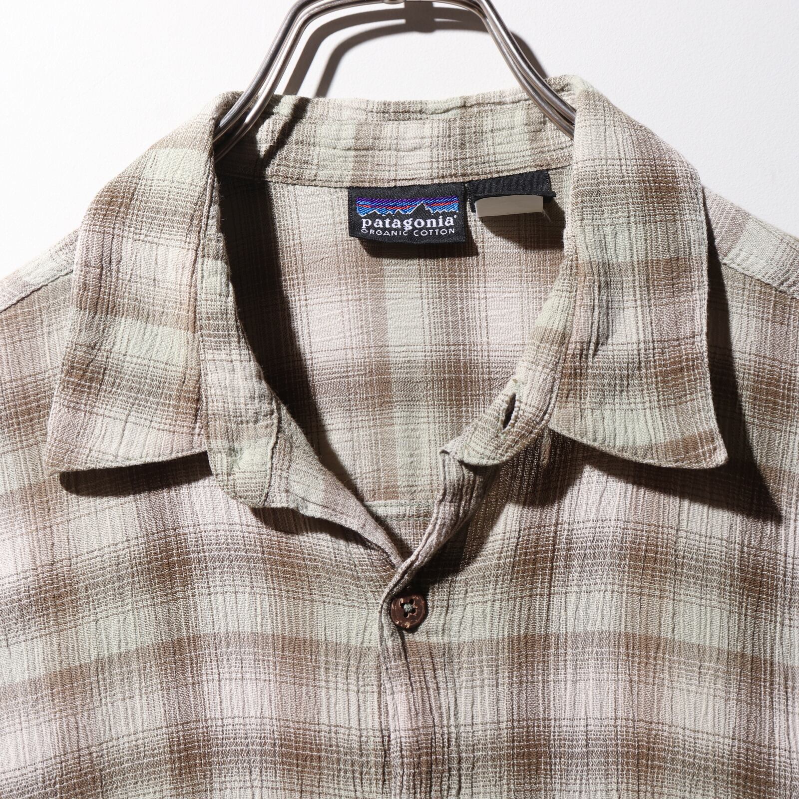 極美品 M 01年 A/C Yarn Dyed Shirt オンブレチェック シャツ