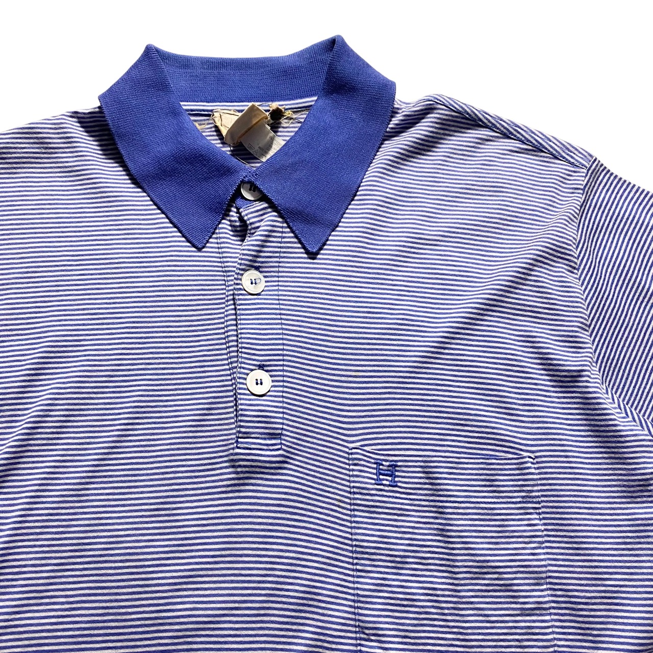 HERMES border polo shirt