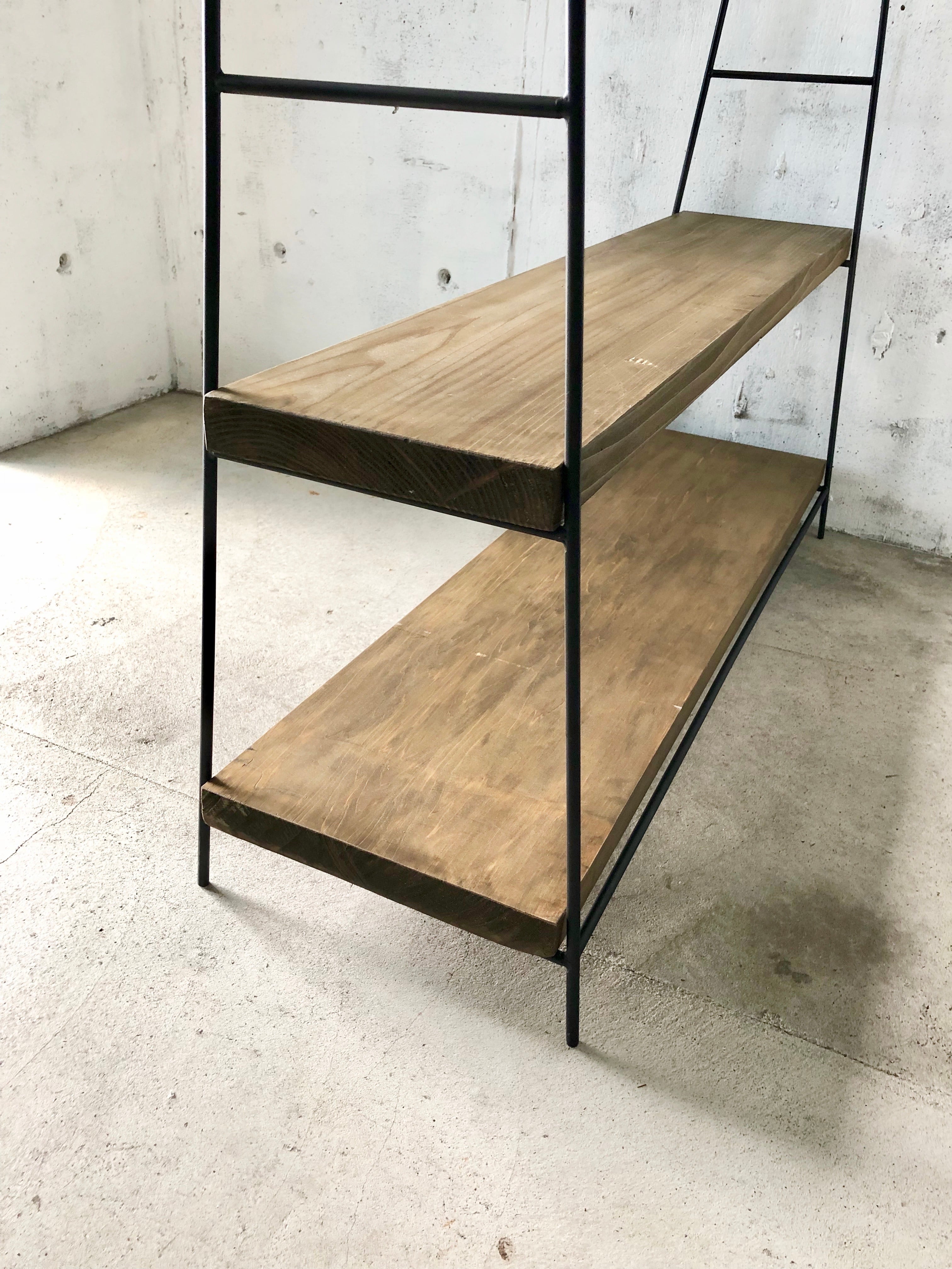 古材×アイアンのハンガーラック［古家具］ | giraffes craft