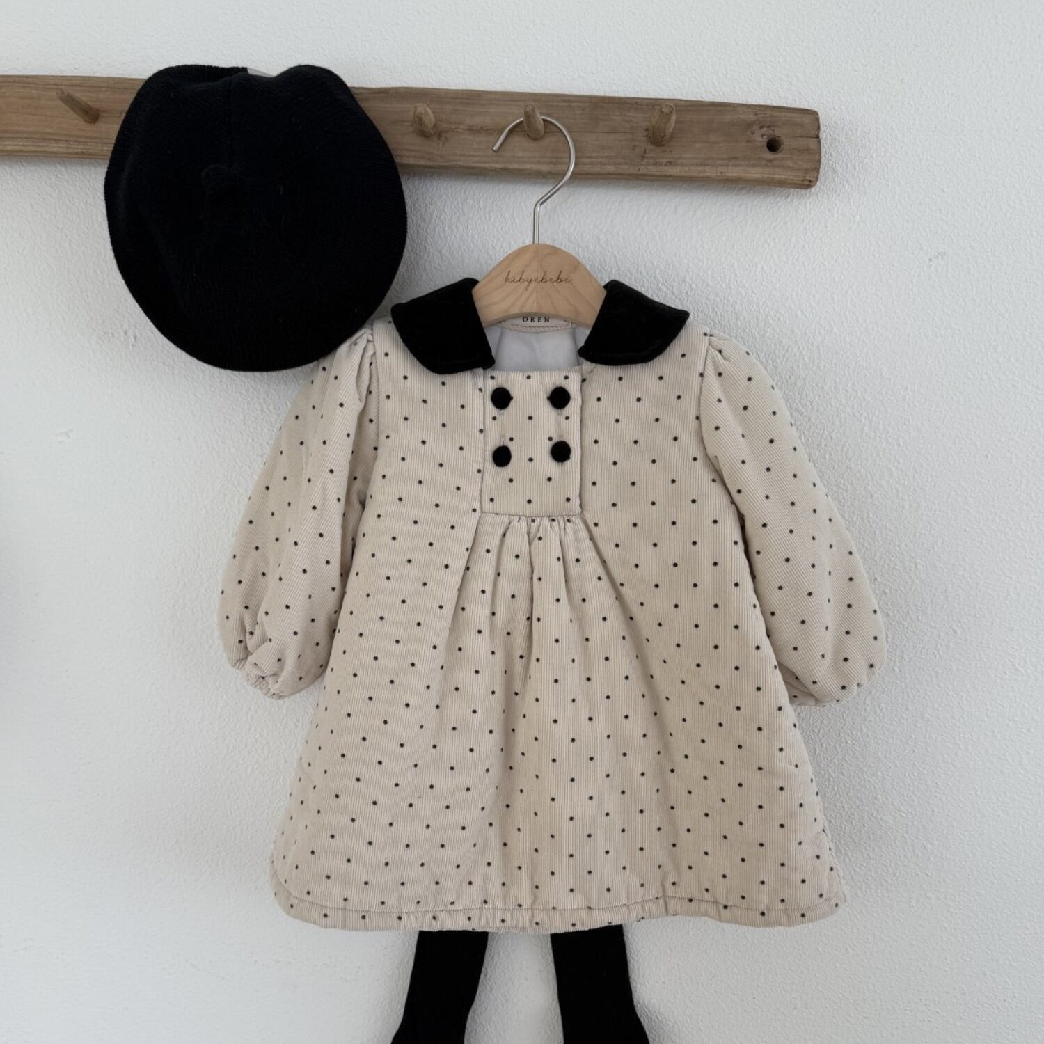 《予約》oren ¨ bebe) noel sailor padded dress