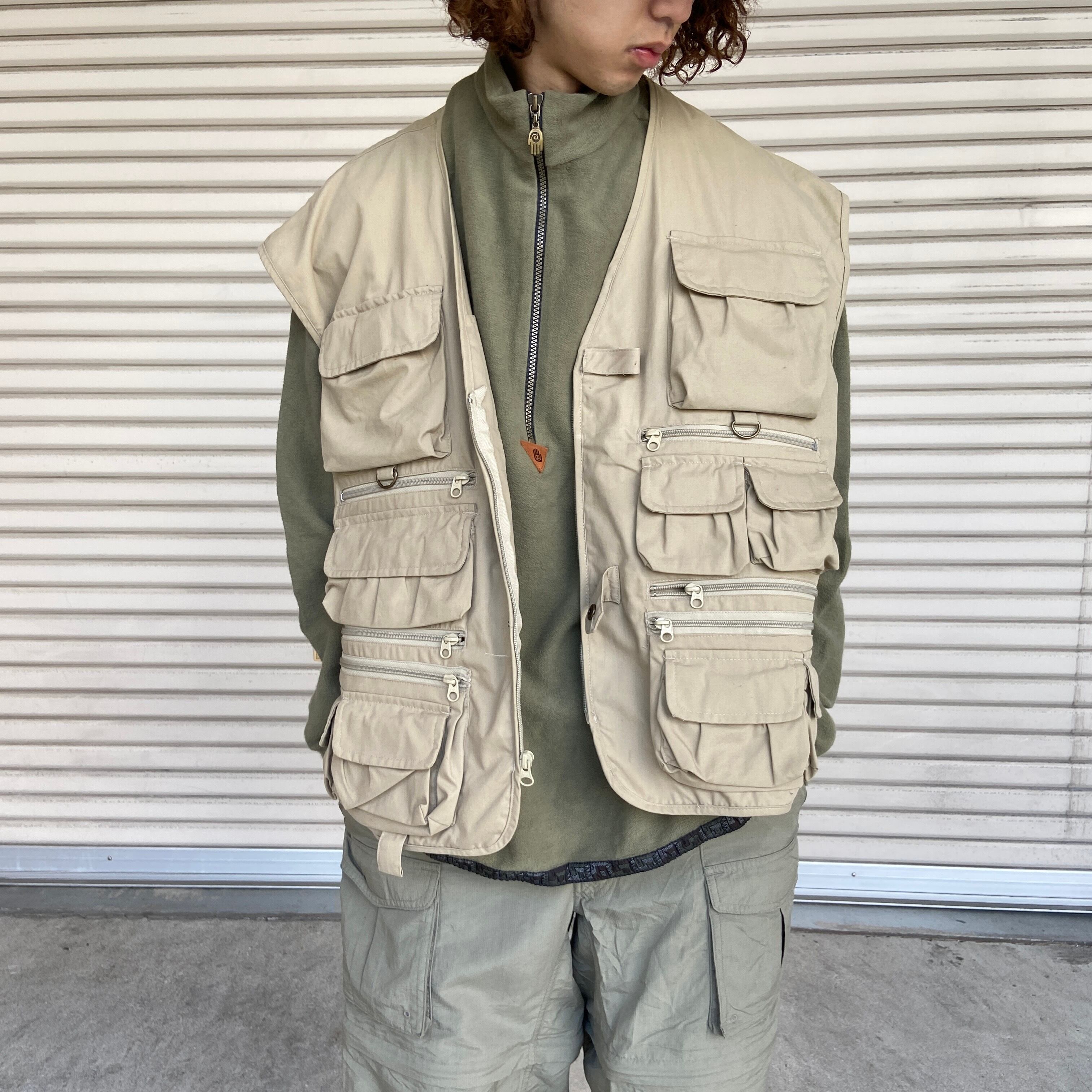 送料無料』Woolrich ウールリッチ ハンティングベスト XXL 80s 90s