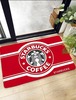 ★大人気★スタバ・マット★レッド★【40センチ×60センチ】