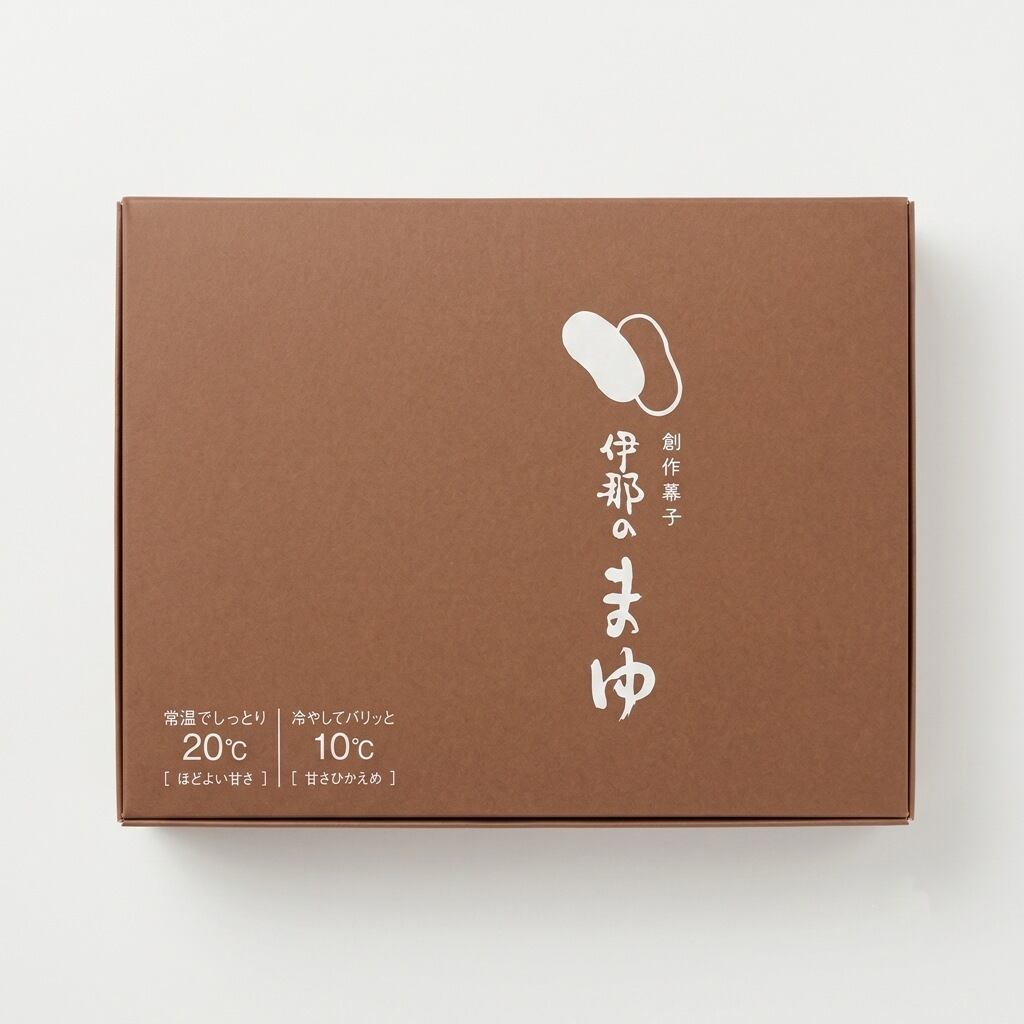 8月 6日出荷】伊那のまゆ 10ケ入* | 越後屋菓子店オンライン