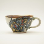 スープカップ　魚紋【金城陶器秀陶房】　