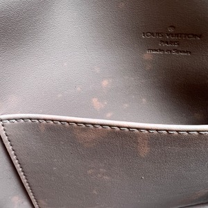 LOUIS VUITTON ヴィトン ヴェルニ トンプソン エナメル／パテントレザー ショルダーバッグ イエロー A-13721