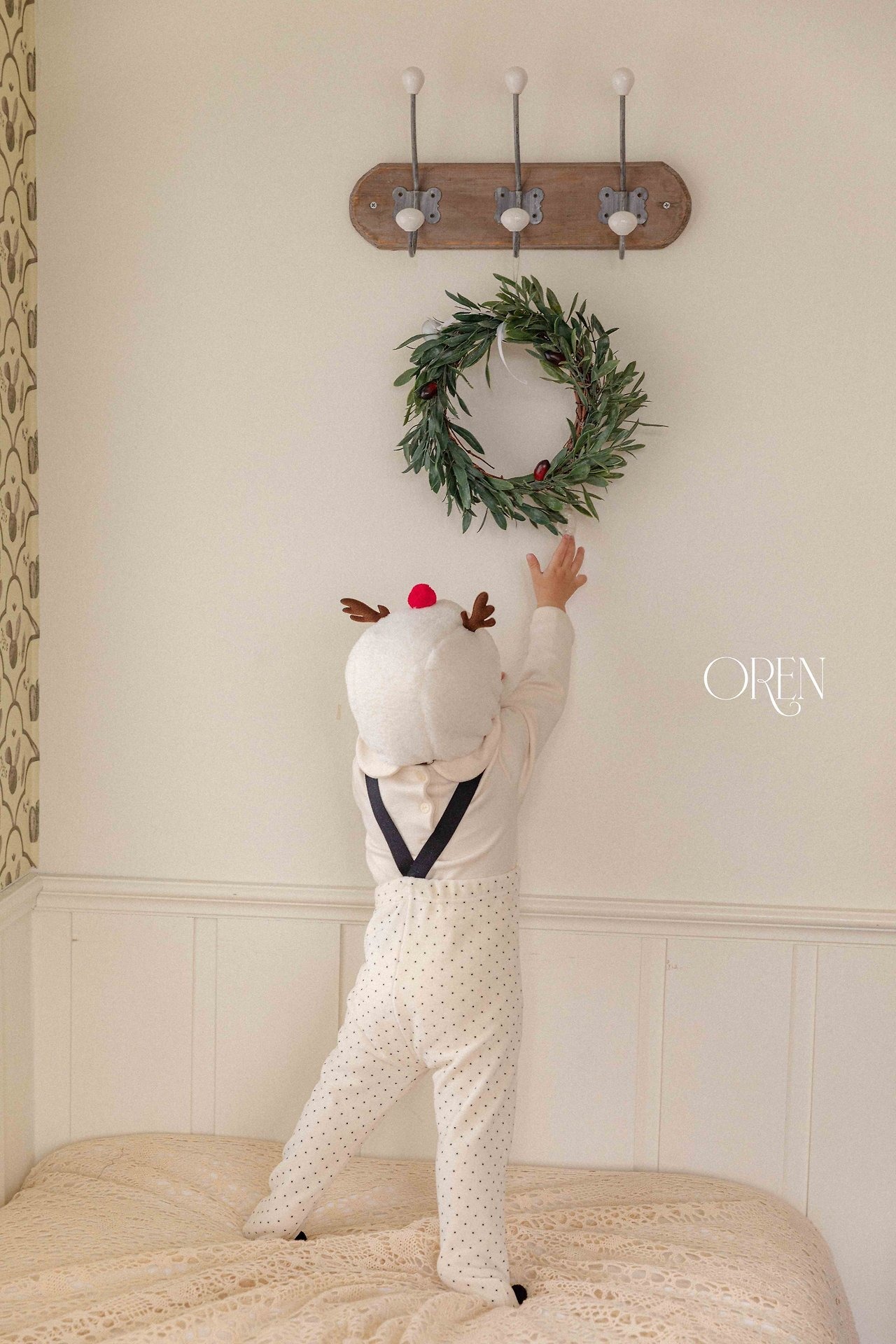 Oren X-mas［取寄］ ange blanc foot leggings