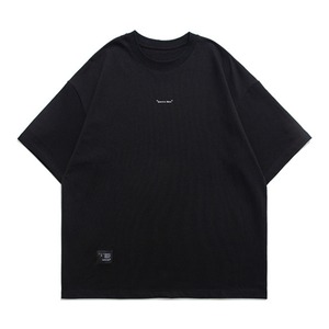 Front logo crew neck t-shirt 0612