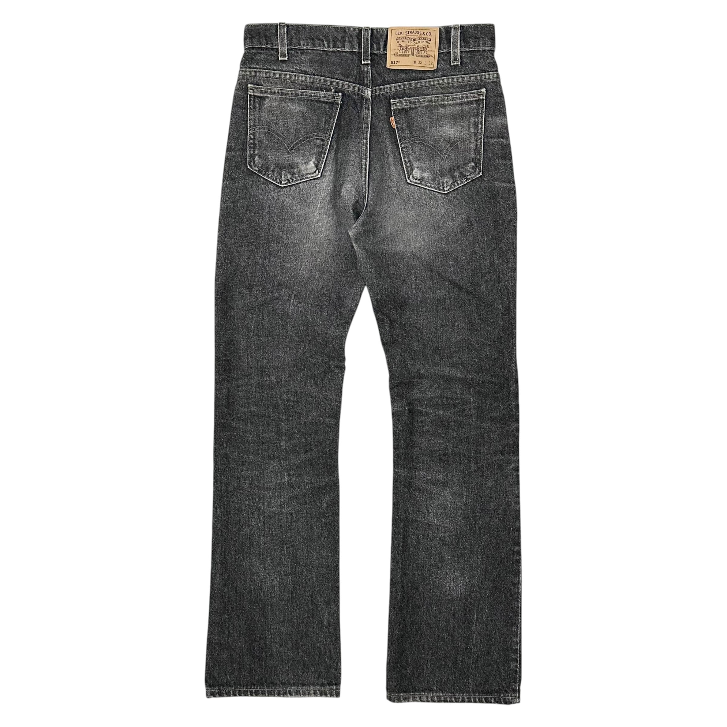 90s LEVI'S 517 YARN DYEDBLACK (33×33) | BerBerJin Yuhodo