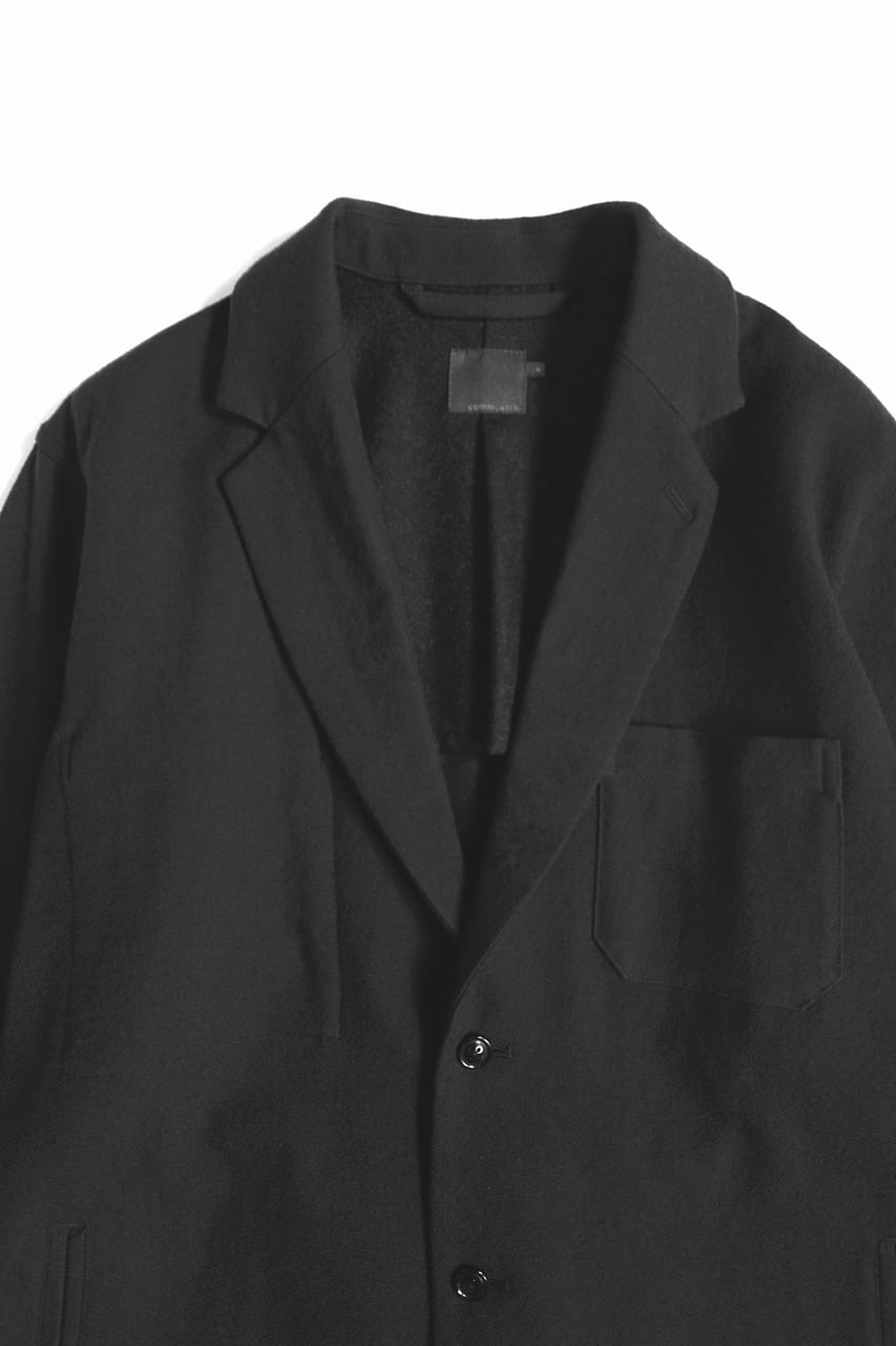 Virgin Wool Washed Twill Jacket