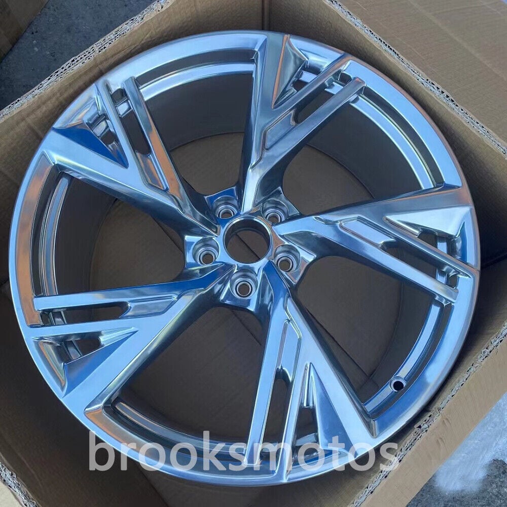 アウディ C7 RS6 RS7 22インチ ポリシング ホイール 22X9.5 オフセット