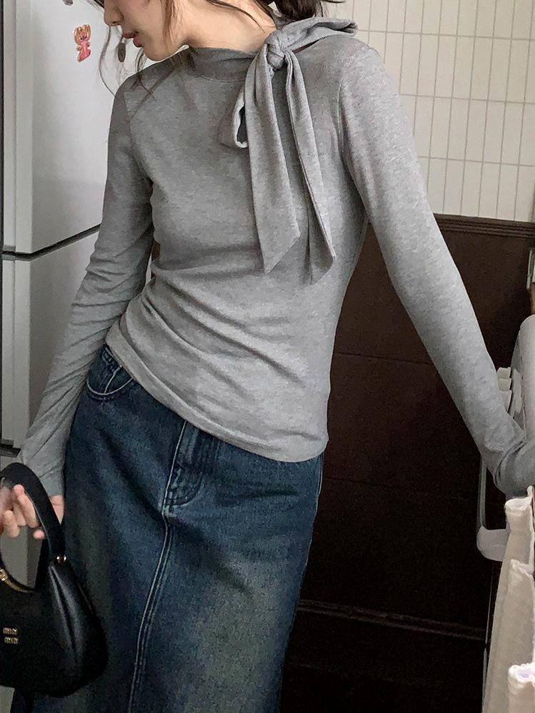 High neck ribbon tops（ハイネックリボントップス）c-621 | konotoki