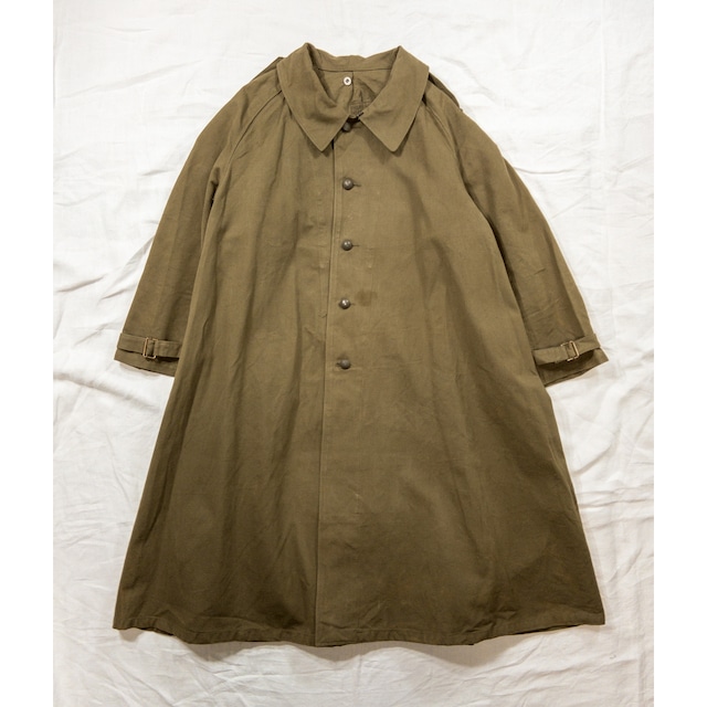 【1950s,DS】"French Army" M-35 Cotton Canvas Motorcycle Coat, Deadstock!!