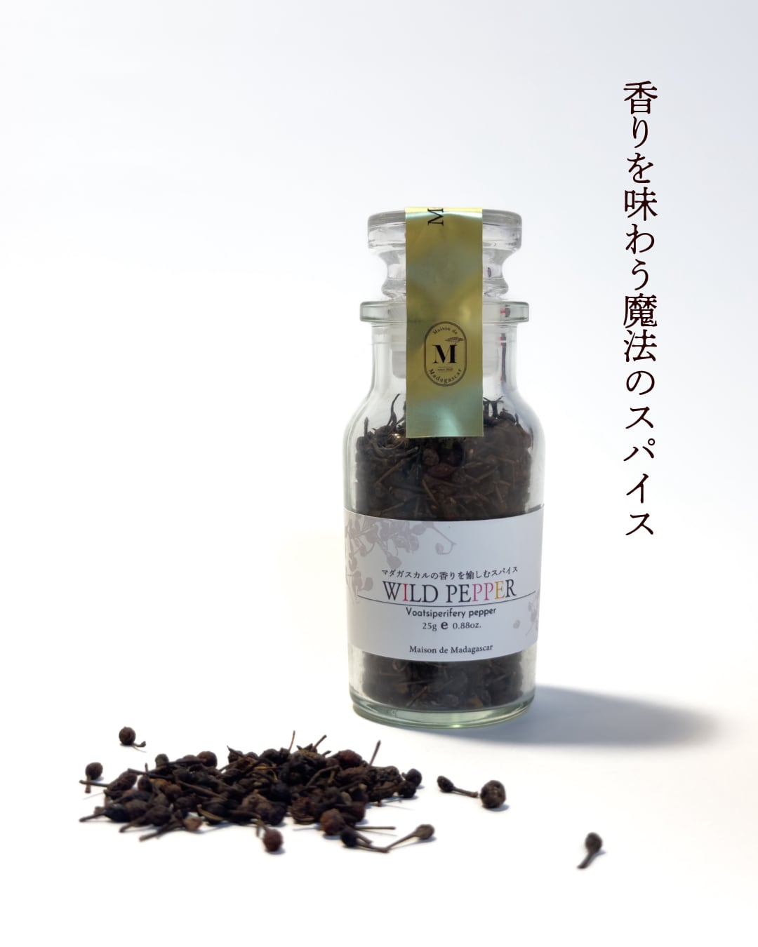 マダガスカル産 野生の胡椒 WILD PEPPER ｜Voatsiperifery｜Poivre