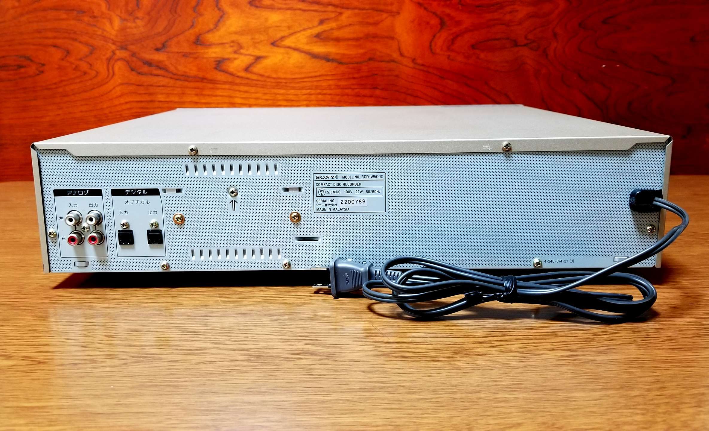 ⭐️良品名機⭐️SONY RCD-W1 CDレコーダー 【公式通販】 ⭐️良品名機⭐️SONY RCD-W1 CDレコーダー 【公式通販】