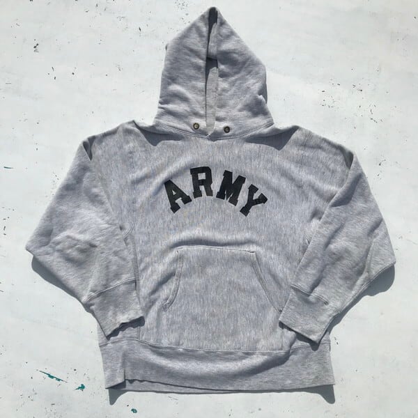 80's Champion チャンピオン リバースウィーブ ARMY スウェット アーチ ...