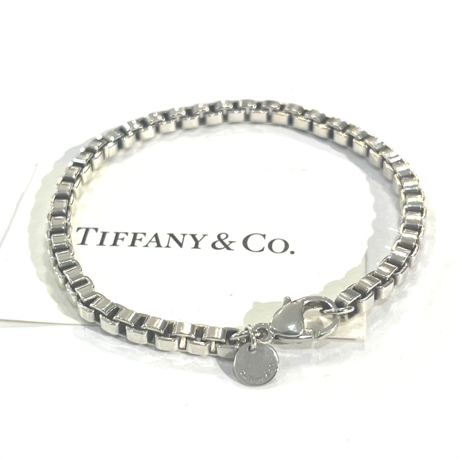 ティファニー TIFFANY ベネチアンチェーン ブレスレット ヴィンテージ TIFFANY&CO. 】3015 大本命 ブレス。ティファニー名作ベネチアン
