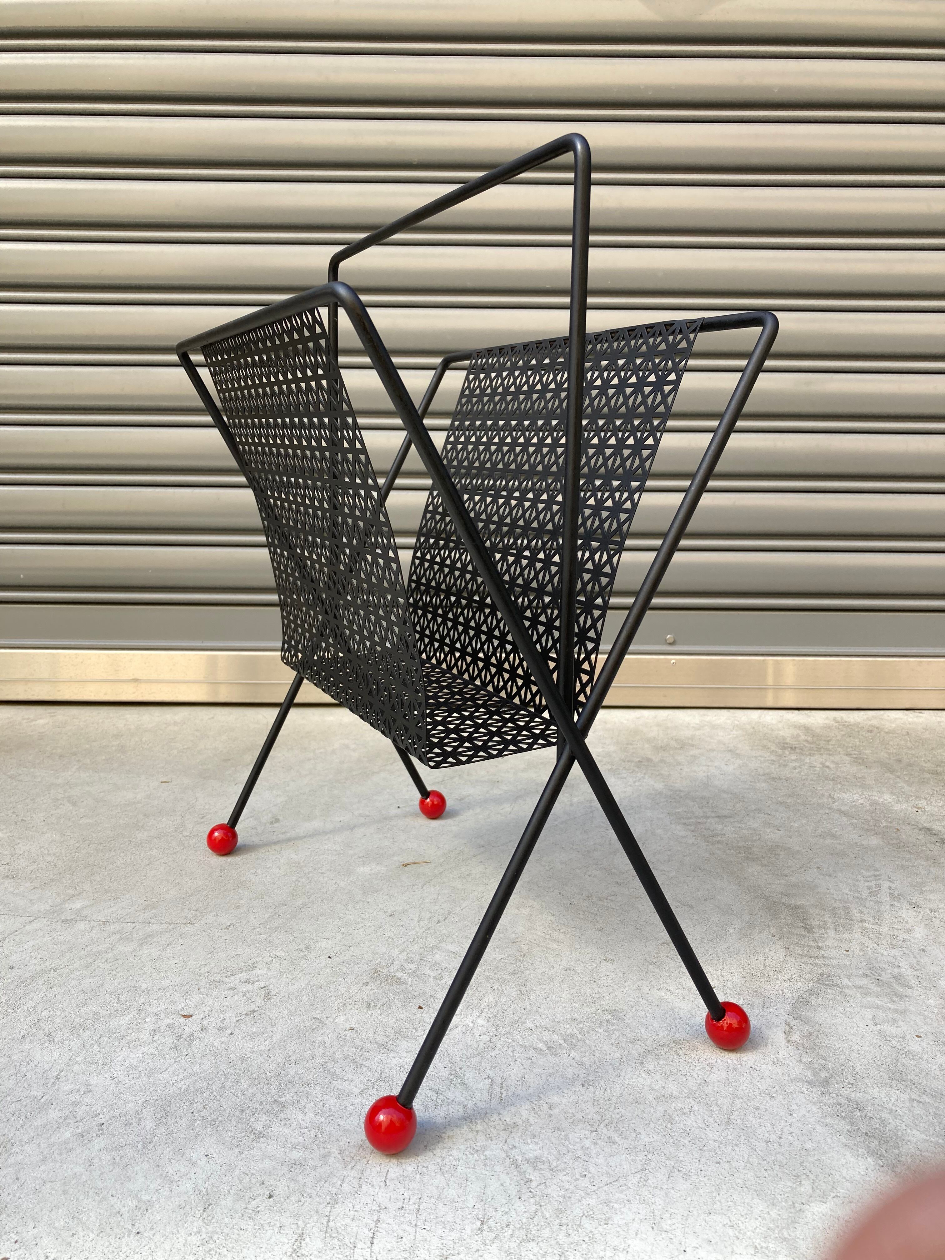 50s VINTAGE MAGAZIN RACK