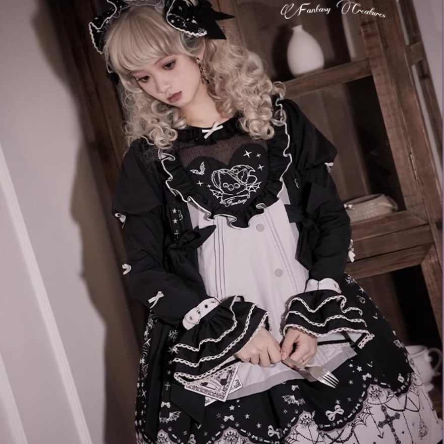 ゴスロリ ヘアバンド 闇カワイイ ダーク 暗黒 ゴシック lolita