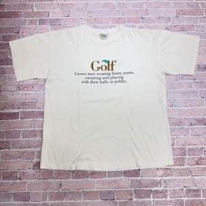 Ⓚ1990s 18GOLF GROWN... T-SHIRT