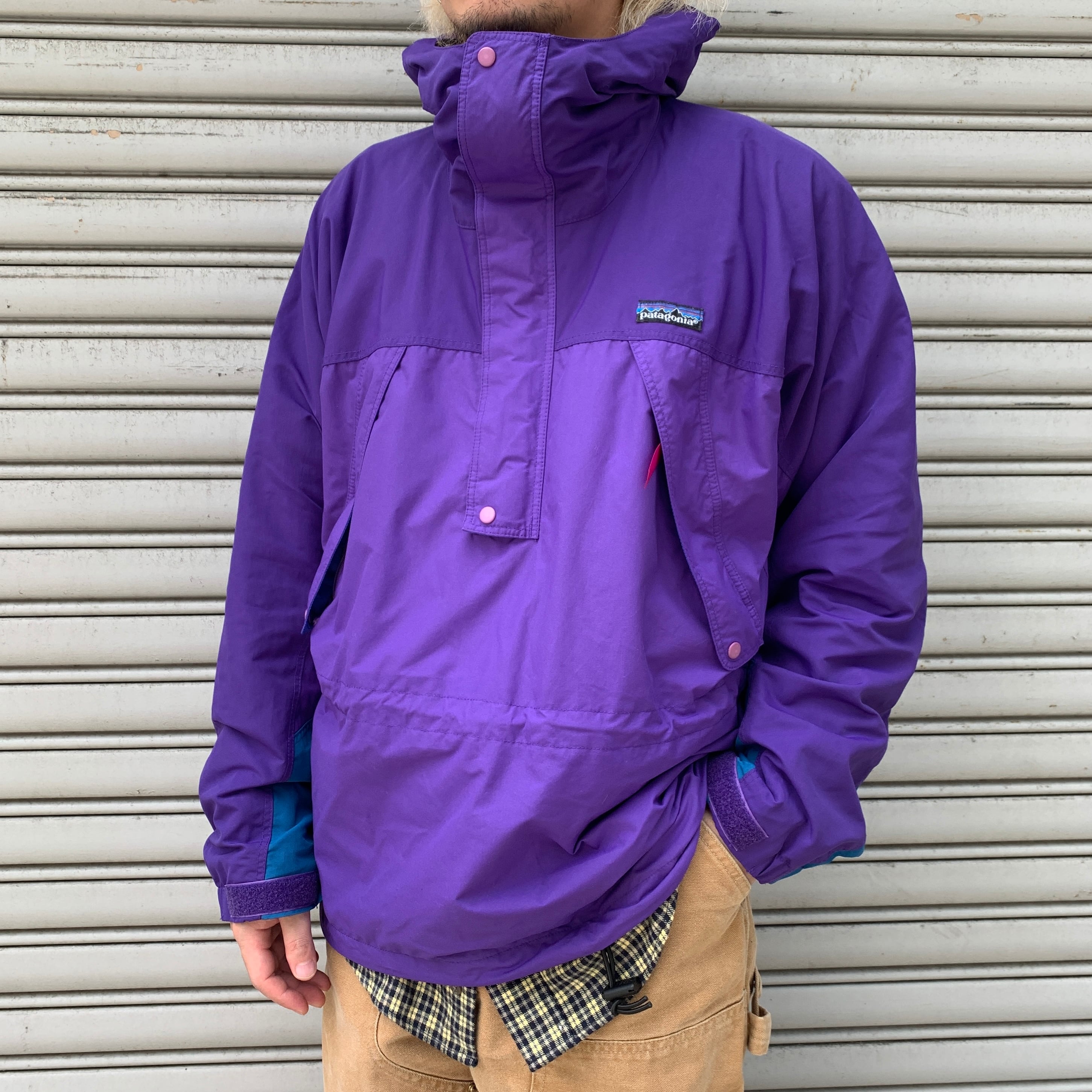90s patagonia ニトロアノラック 香港製 アノラックパーカー S | 古着