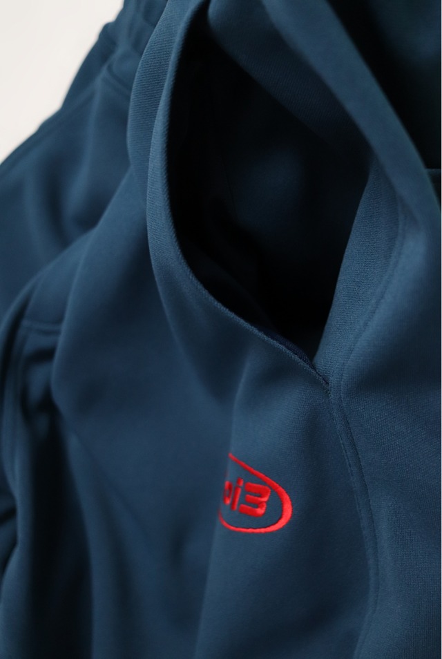 2LINE★SMILE BACK barrel leg pants(ツーライン★スマイルバックバレルレッグパンツ)【Navy blue】