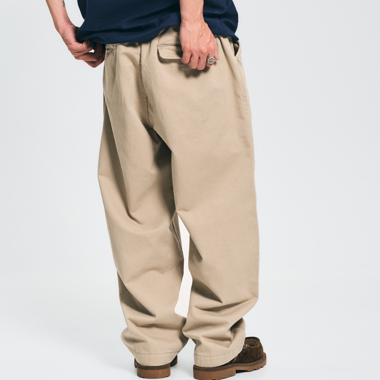 アーバンミリタリー・ワイドシルエットパンツ N3589 - 3