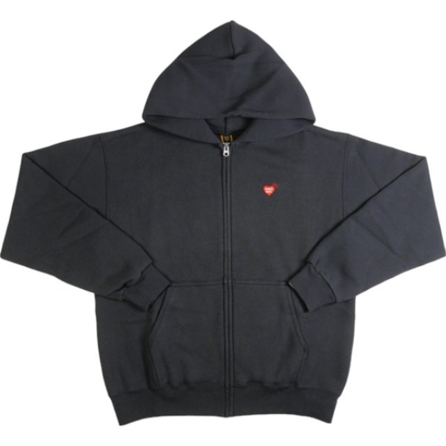 Size【L】 HUMAN MADE ヒューマンメイド 23AW ZIP-UP HOODIE Black 