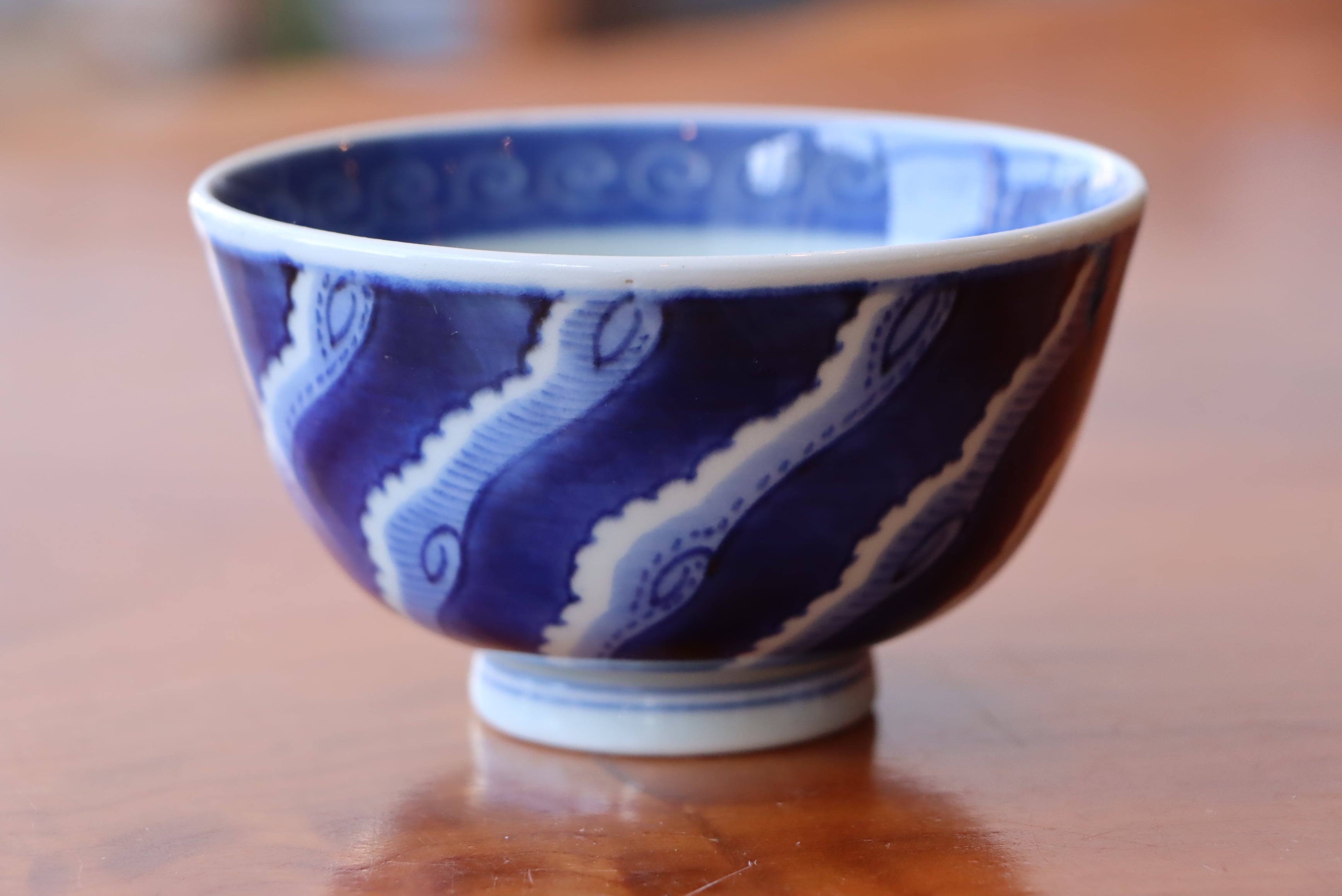 蓋茶碗 伊万里焼 染付 | (有)新原美術