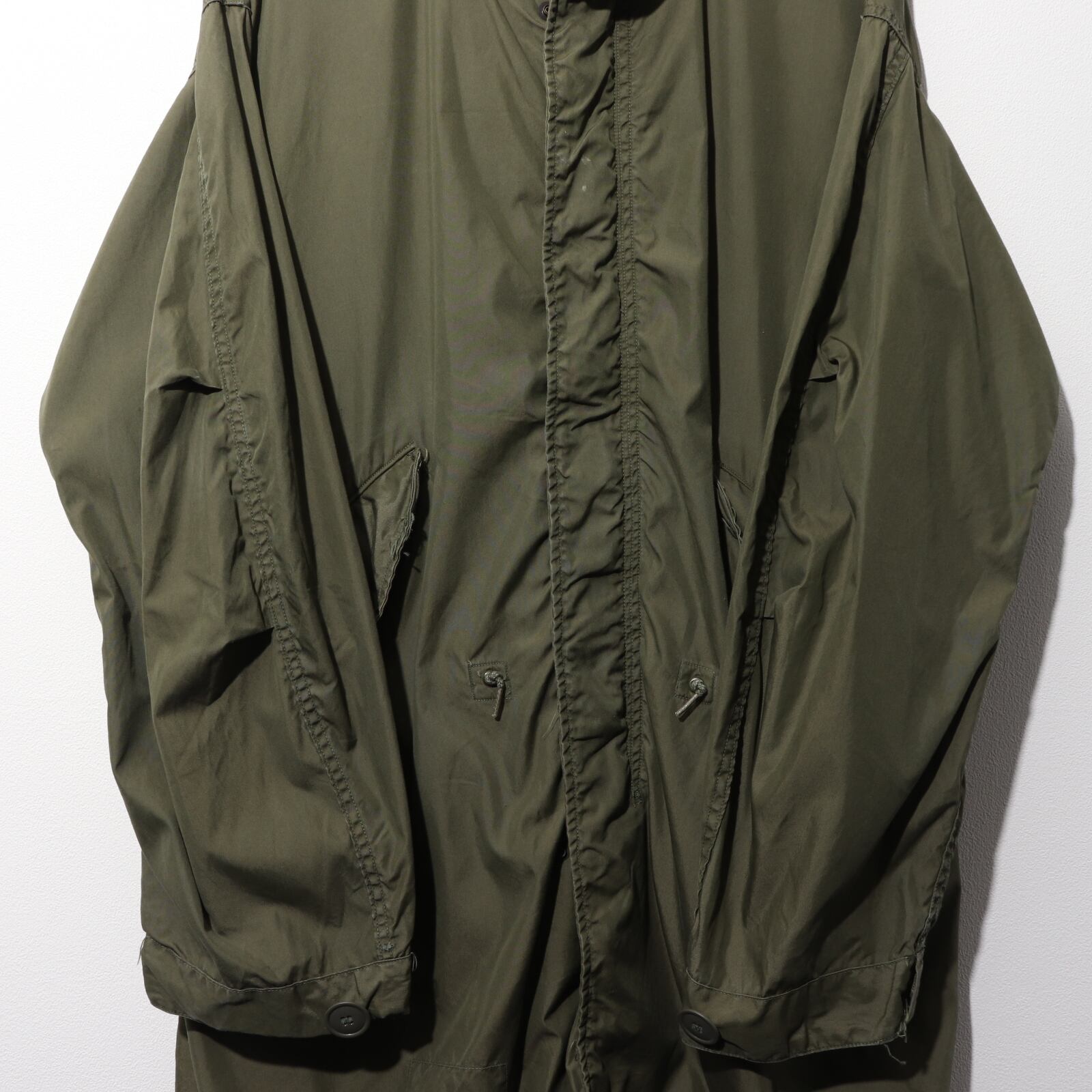 美品 S 68年 アルミジップ 米軍実物 M-65 フィッシュテールパーカー  
