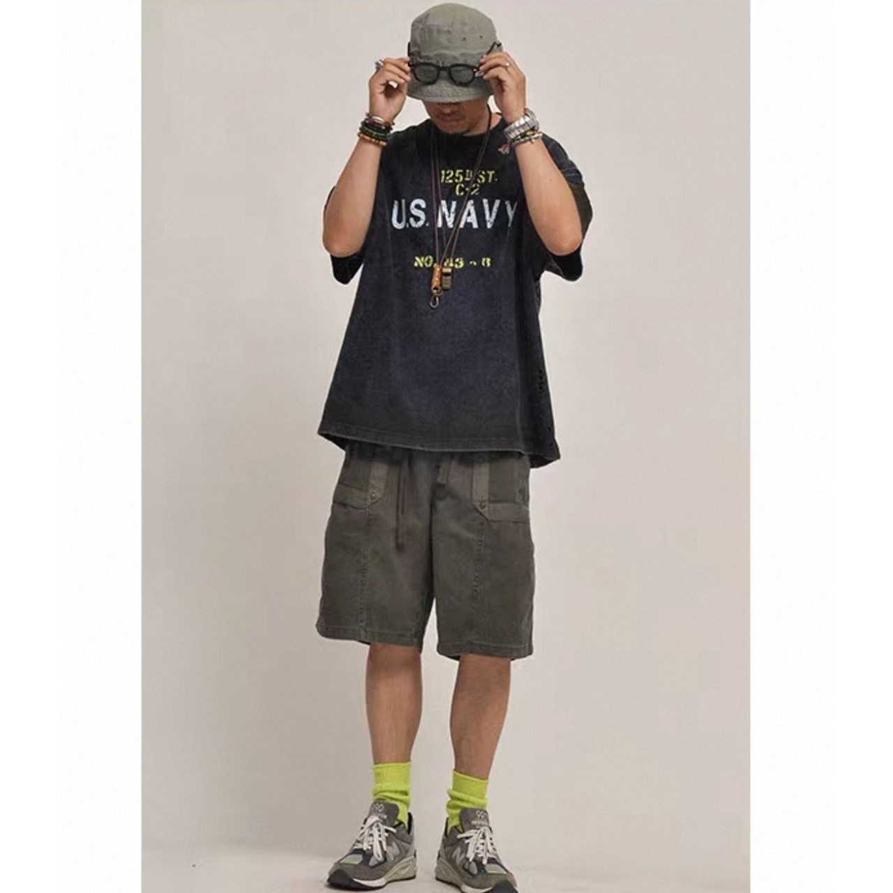 Flap pocket work shorts 1488 - 4