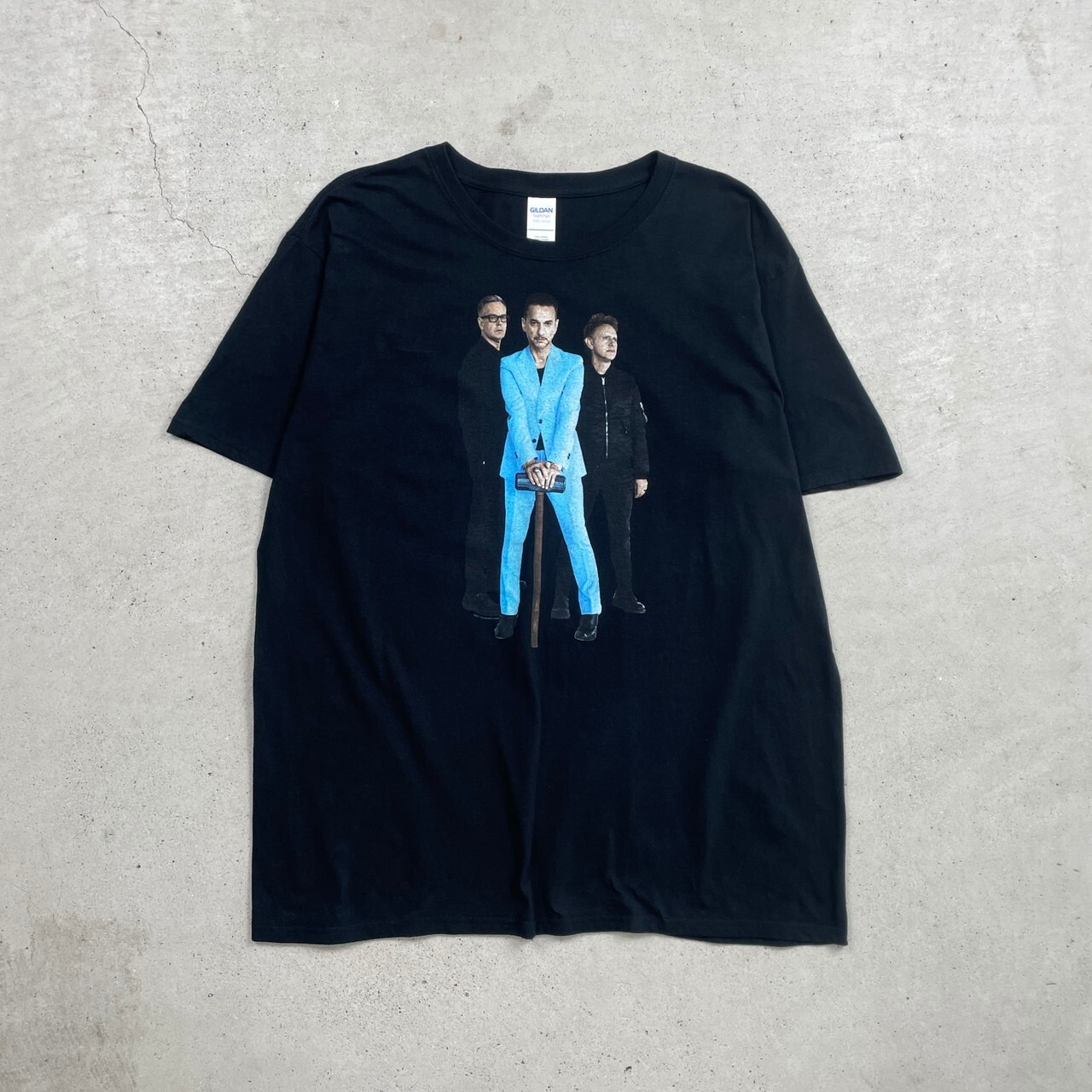 DEPECHE MODE バンドTシャツ バンT ツアーT メンズXL 古着 フォト 