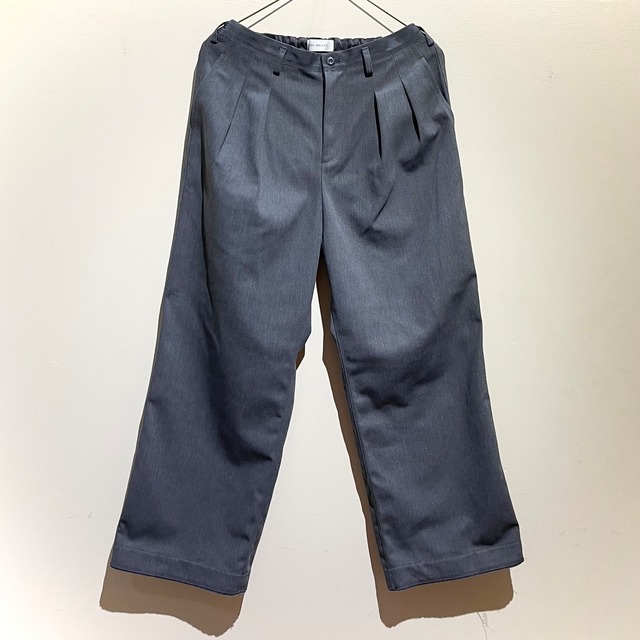PERS PROJECTS /   2tuck WIDE trousers / heather gray