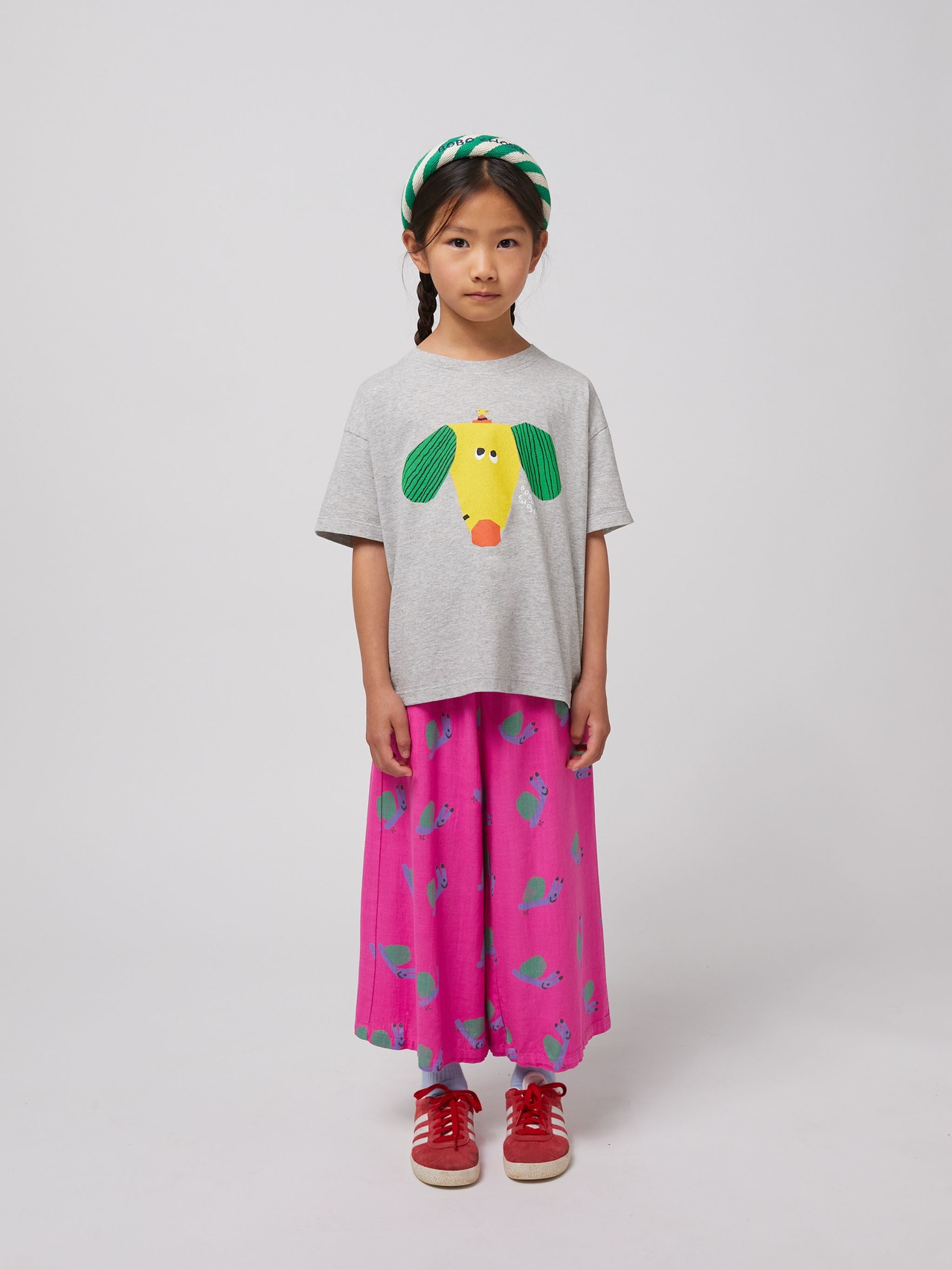 残り1点(6-7y) BOBO CHOSES / Happy Dog T-shirt