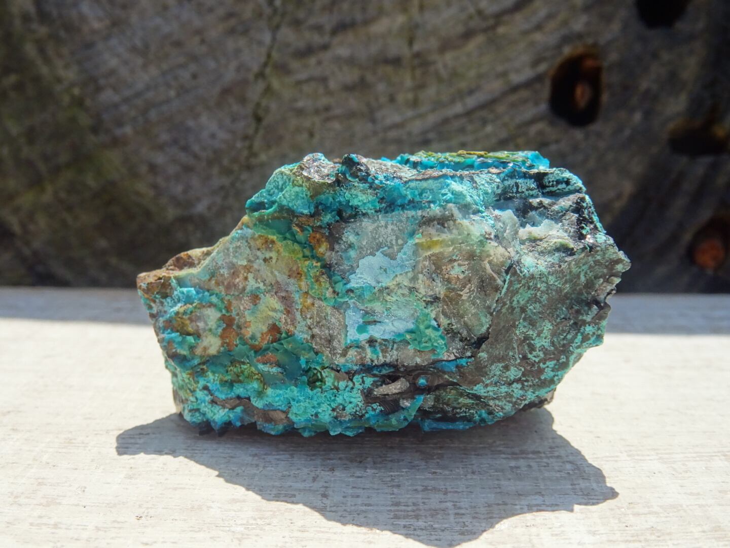 ペルー産 クリソコラ原石 10個 珪孔雀石 計142g