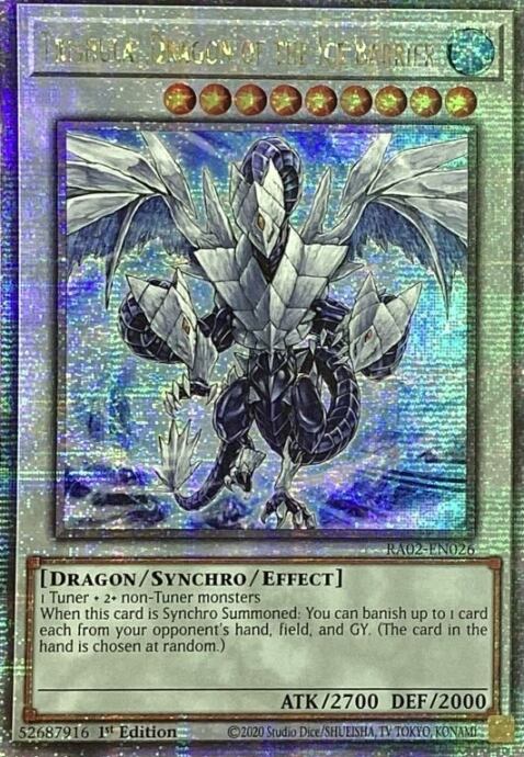 【Bランク】氷結界の龍 トリシューラ(英語版25th)