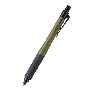 【特価処分】uni 三菱鉛筆 シャーペン アルファゲルスイッチ 0.5 ダークオリーブ M51009GG1P.18